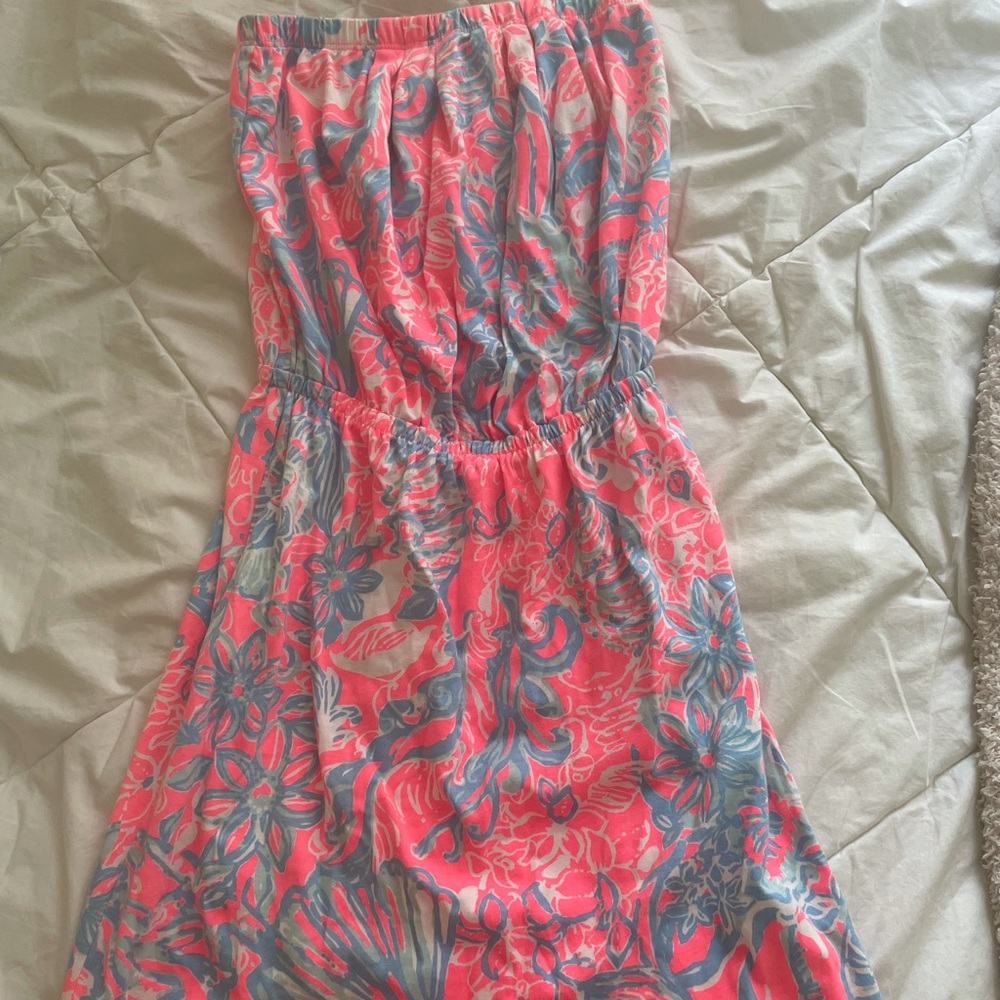 Lilly Pulitzer Strapless Dress